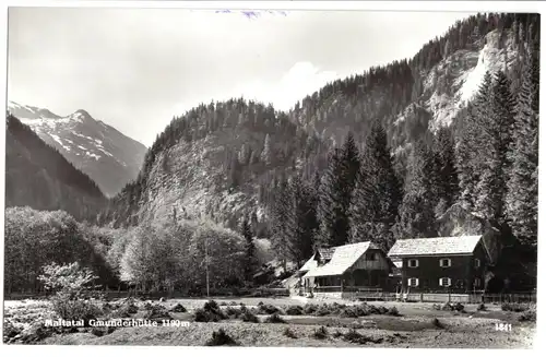 AK, Maltatal, Kärnten, Gmunderhütte, um 1962