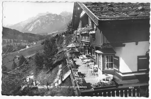 AK, Steinach am Brenner, Tirol, Café Sonnwendalm, um 1965