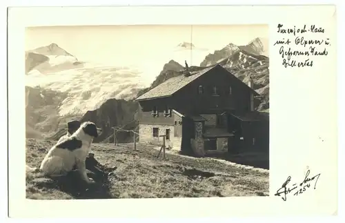 AK, Zillertal, Tirol, Tuxerjochhaus, um 1955