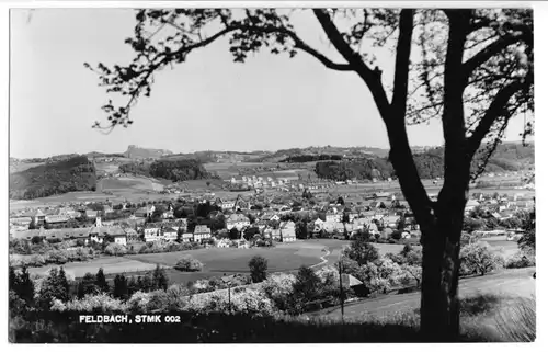 AK, Feldbach, Steiermark, Gesamtansicht, 1961