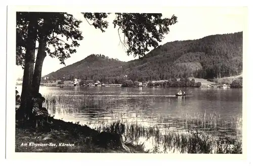 AK, Am Klopeiner-See, Kärnten, 1961