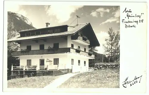 AK, Finkenberg, Zillertal, Tirol, Haus Grünberg, 1969