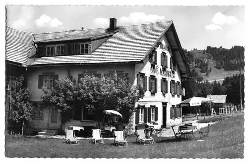 AK, Jungholz, Tirol, Café und Pension Eugen Lochbihler, 1966