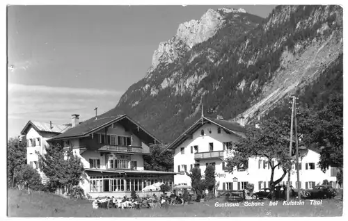 AK, Kufstein Tirol, Gasthof Schanz, 1959