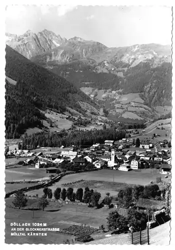 AK, Döllach, Mülltal, Kärnten, Teilansicht, um 1965