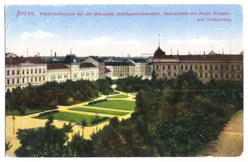 AK, Brünn, Brno, Winterhollerplatz, 1915