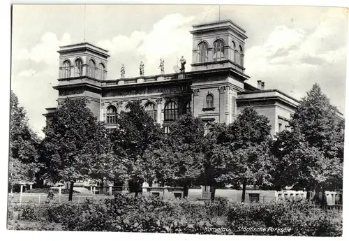 AK, Komutau, Chomutov, Städtische Parksäle, um 1940