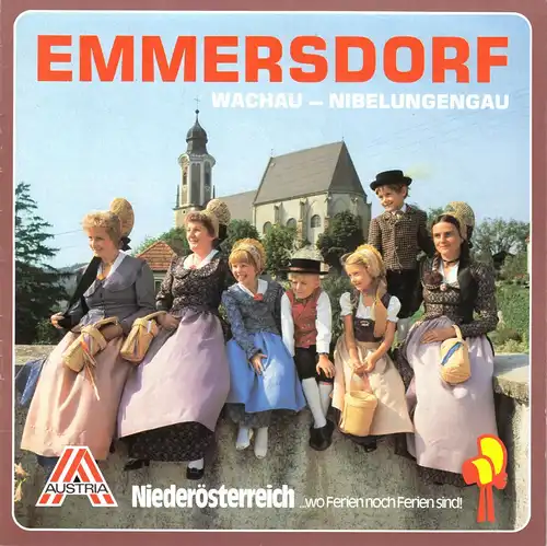 tour. Broschüre, Emmersdorf Wachau - Niebelungengau, Niederösterreich, 1990