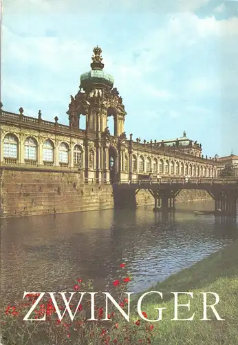 tour. Broschüre, Dresden - Zwinger, 1974
