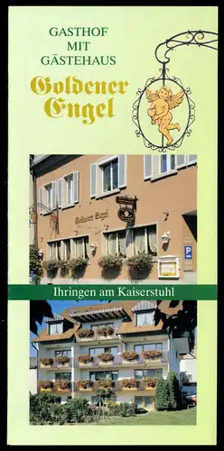 tour. Prospekt, Ihringen Kaiserstuhl, Gasthof + Gästehaus "Goldener Engel", 2010