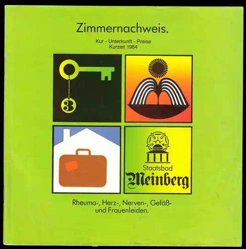 tour. Broschüren (3), Bad Meinberg, 1984/85