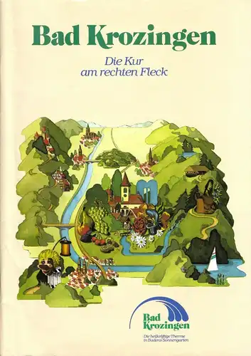 Konglomerat von Prospekten der Kureinrichtungen Bad Krozingen, 1987