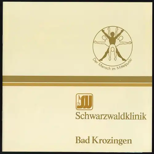 Konglomerat von Prospekten der Kureinrichtungen Bad Krozingen, 1987