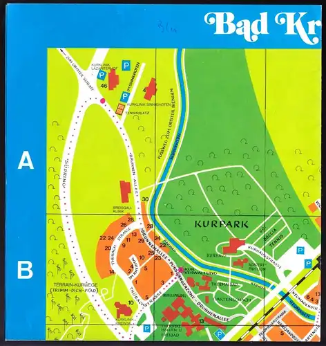 Konglomerat von Prospekten der Kureinrichtungen Bad Krozingen, 1987