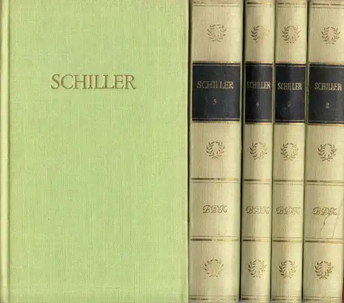 Friedrich Schiller; Schillers Werke in fünf Bänden, 1967