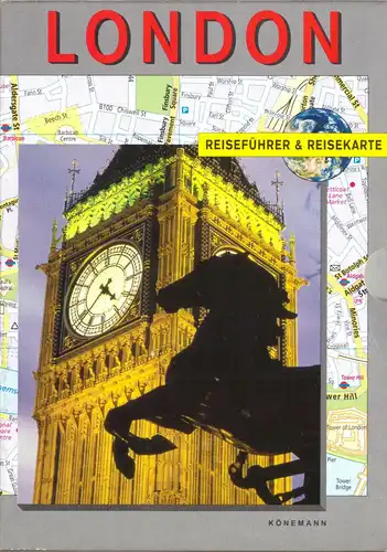 London - Reiseführer und Reisekarte im Schober, 1997