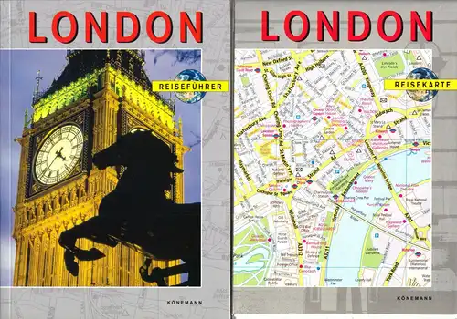 London - Reiseführer und Reisekarte im Schober, 1997