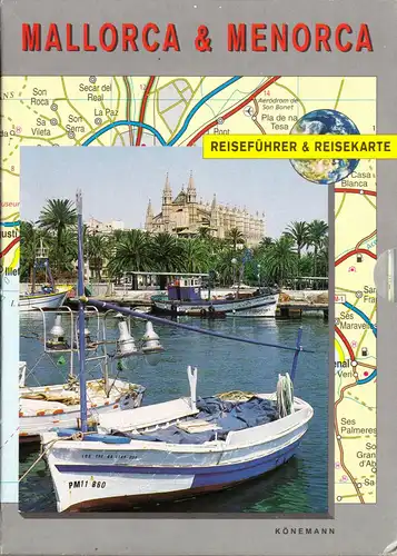 Mallorca & Menorca - Reiseführer und Reisekarte im Schober, 1998