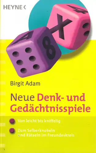 Adam, Birgit; Neue Denk- und Gedächtnisspiele, 2009