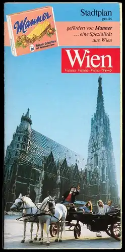 Innenstadtplan, Wien, 1992