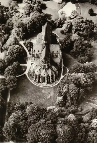 AK, Bad Doberan, Doberaner Münster, Luftbild, 1976