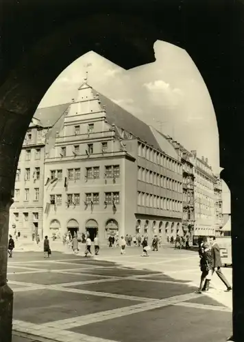 AK, Leipzig, Blick zur Alten Waage, 1973