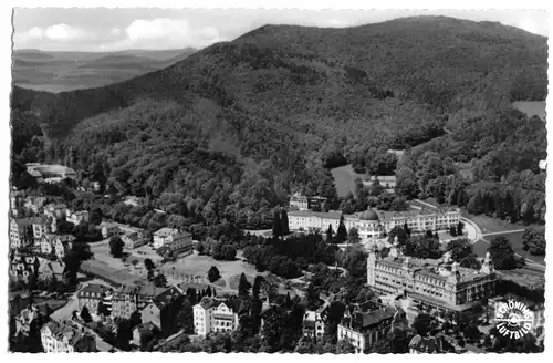 AK, Bad Wildungen, Luftbildansicht, um 1960