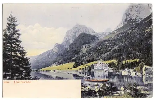 AK, Hintersee, Teilansicht, ca. 1903