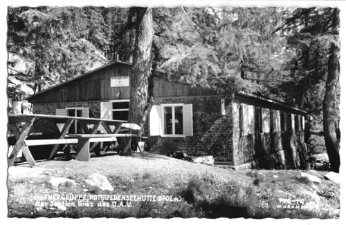 AK, Hafnergruppe, Rotgüldenseehütte, um 1960