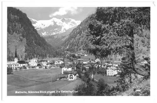 AK, Mallnitz, Kärnten, Bl. gegen die Geiselspitze, 1942