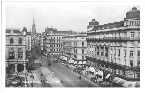 AK, Wien I, Kärntnerstr., Hotel Bristol, ca. 1938