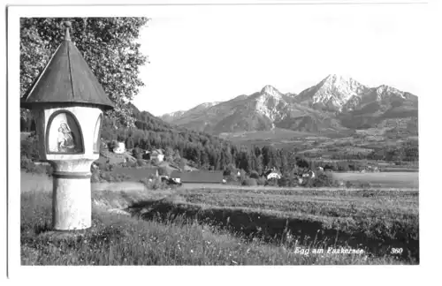 AK, Egg am Fakersee, Teilansicht, um 1958