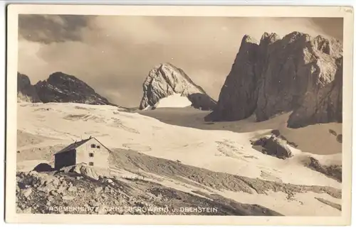AK, Adamekhütte, Schneebergwand und Dachstein, 1924