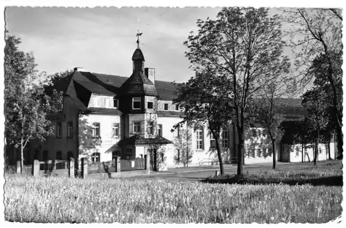 AK, Kretscham-Rothensehma, Sanatorium, Landpoststempel, 1959