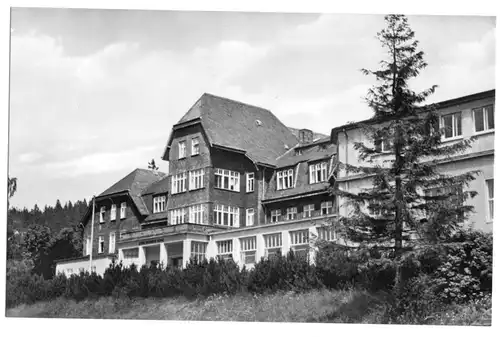 AK, Schierke Harz, DER-Hotel "Heinrich Heine", 1962