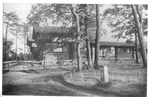 AK, Brotterode Thür. Wald, Waldschänke am Dreiherrenstein, 1962