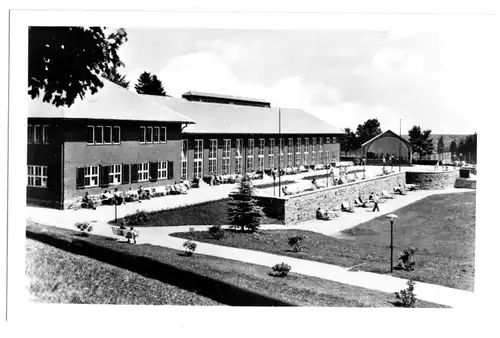 AK, Oberhof Thür. Wald, Wandelhalle, um 1953