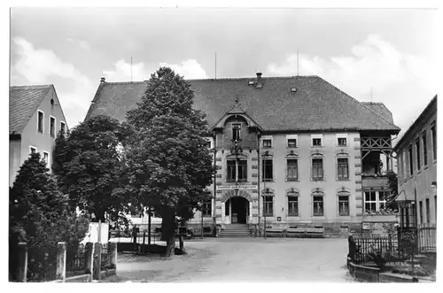 AK, Polenz bei Neustadt Sachs., Gasthof zum Erbgericht, 1961