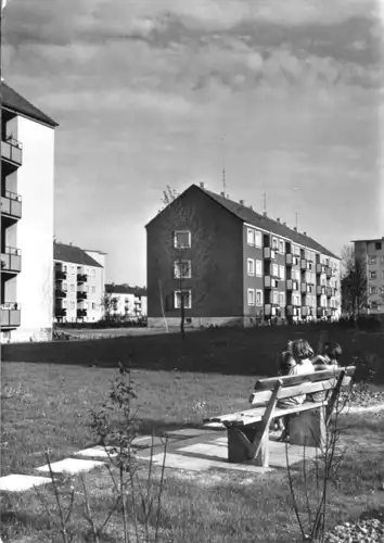 AK, Salzgitter, Mietwohnungen in aufgelockerter Bauweise, 1961