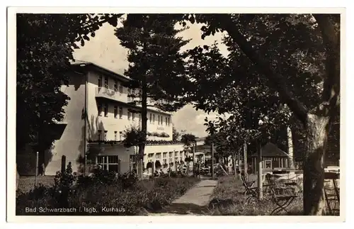 AK, Bad Schwarzbach, Czerniawa-Zdrój, Kurhaus, 1931
