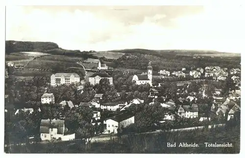 AK, Bad Altheide, Polanica-Zdrój, Gesamtansicht, 1933