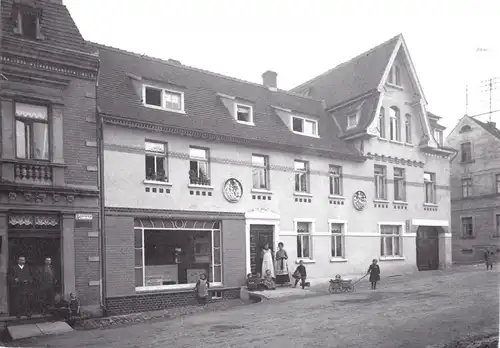 AK, Hermsdorf (?), Russenhaus in der Ernststr., 1920, Reprint 1993