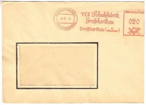 AFS, VEB Schuhfabrik Großharthau, o Grassharthau (Kr. Bischofswerda), 18.5.60