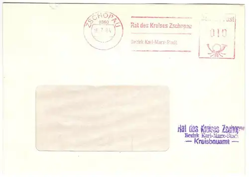 AFS, Rat des Kreises Zschopau, Zschopau, 9360, 16.7.84