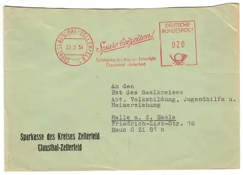 AFS, "Spare beizeiten!", (20b) Clausthal-Zellerfeld 1, 23.3.54