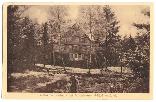 AK, Moosbronn, Naturfreundehaus, um 1926