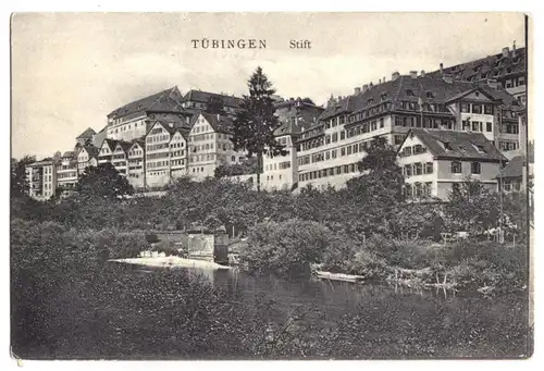 AK, Tübingen, Stift, um 1908