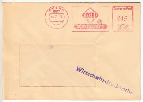 AFS, Cosid - Kautasit, o Dresden, 8017, 1.7.70