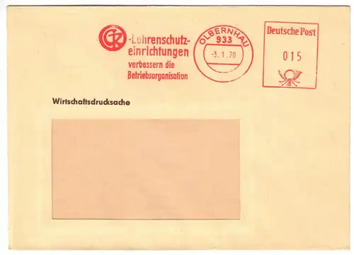 AFS, Clemens Reissig KG, Lehrenschutzeinrichtungen, o Olbernhau, 933, 5.1.70