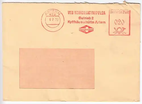 AFS, VEB Kyffhäuserhütte Artern, drei Varianten, o Artern, 437, 1967, 1972, 1972
